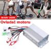 Ovladač motoru 350W DC 36V/48V elektrická koloběžka