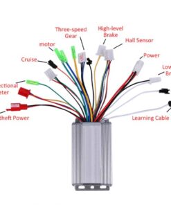 Ovladač motoru 350W DC 36V/48V elektrická koloběžka