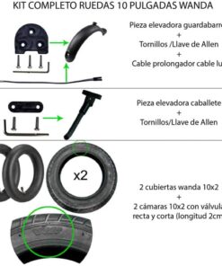 10-palcová sada kol pro Xiaomi - model 1