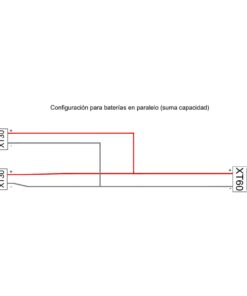 Paralelní připojovací kabel pro externí baterii