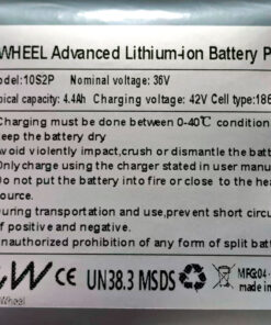 Přídavná Externí baterie 4,4 Ah [Sony Murata US18650V3]