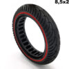Lehká plná pneumatika  8.5x2 - červená linka