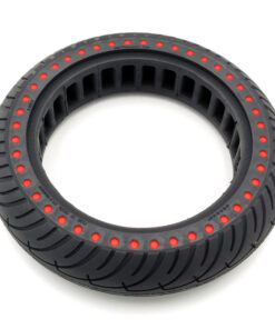 Lehká plná pneumatika  8.5x2 - červené puntíky