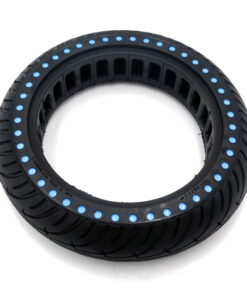 Lehká plná pneumatika   8.5x2 - modré puntíky