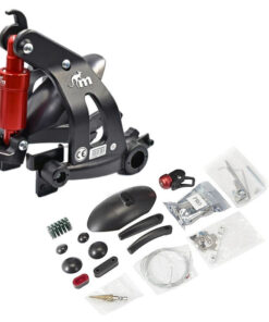 Zadní odpružení Monorim MR1 - černá/červená