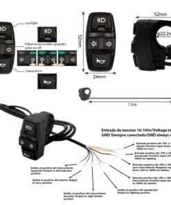 BSK321 tlačítkový panel s kontrolkami, světlem a klaksonem s konektorem SM 1,5M