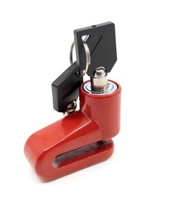 Visací zámek s klíčem na kotouč - 1,2M