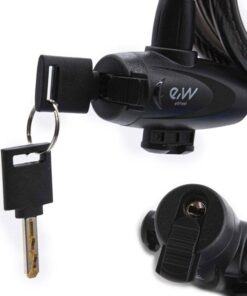 Lankový zámek s klíčem [Ewheel] -110cm