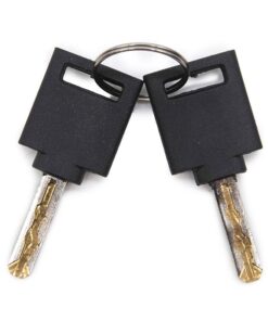 Lankový zámek s klíčem [Ewheel] -110cm