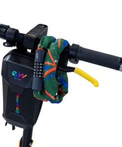 Visací zámek na heslo EWLK022 vícebarevné látkové pouzdro