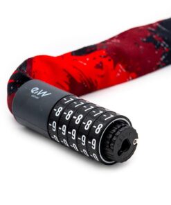 Zámek na heslo EWLK022 červené látkové pouzdro