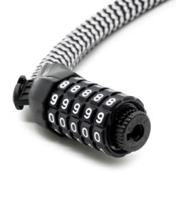 Zámek na heslo EWLK025 bílé nylonové pouzdro