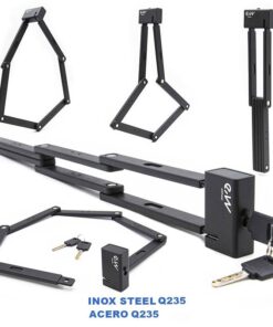 Jazýčkový visací zámek s klíčem [Ewheel] - 95 cm