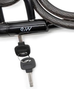 Zámek na klíč EWLK014 černý