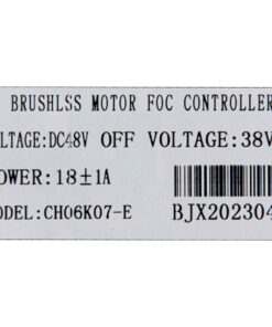 Ovladač 48V 18A 800W pro Ecoxtrem