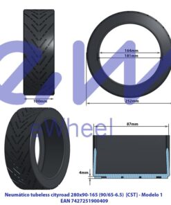 Bezdušová pneumatika 90/65-6,5 [CST]