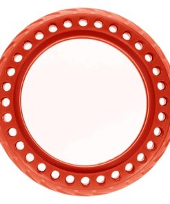 Pevné děrované kolo 8,5x2-6,1/B34 - červené - 20 kusů