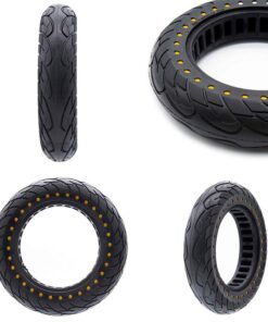 Ultralehké pevné kolo 10x2.125-6.1/B34 - žluté tečky [Nedong]