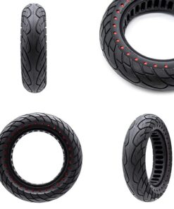 Ultralehké pevné kolo 10x2,5-6,1/B34 - červené tečky [Nedong]