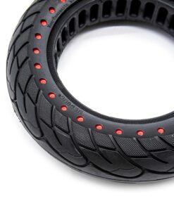 Ultralehké pevné kolo 10x2,5-6,1/B34 - červené tečky [Nedong] - 20 kusů