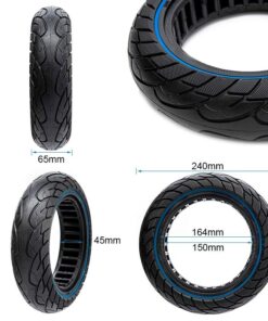 Ultralehké pevné kolo 10x2,5-6,1/B44 - modrá linka [Nedong]