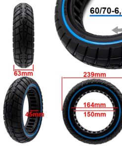 Solidní ultralehké offroadové kolo modré linie 60/70-6.5/B44 [Ewheel]