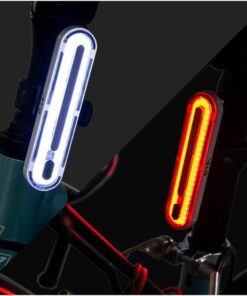 Sada vysoce výkonných dobíjecích předních a zadních LED světel EWL002