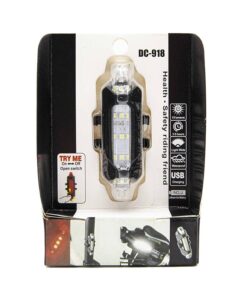 Bílé dobíjecí výstražné světlo