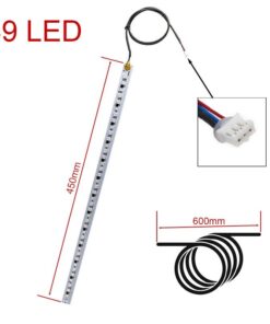 Programovatelný RGB LED pásek 12V [Minimotorky] - 0,45M