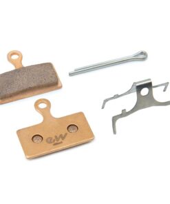 Obdélníková slinutá brzdová destička RT006-S s výstupkem