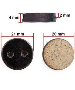 CS001-R 20mm resinový snímač pro Xiaomi - 2 sad