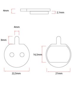 CT004-R resinový snímač - 2 sady