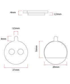 CT005-S slinutý snímač - 2 sady