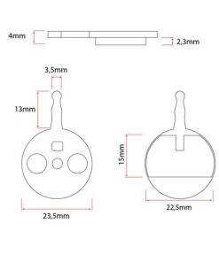 CT010-R resinový snímač  - 2 sady
