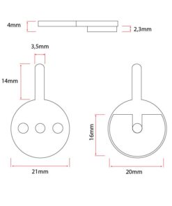 CT007-R resinový snímač [RAMBOMIL] - 2 sady