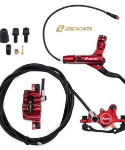 Červená sada hydraulických brzd CR-3 Přední R Zadní L [Zoom]