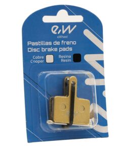 RT004-M Čtyřhranná měděná brzdová destička s výstupkem - 2 sady