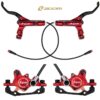 Červená sada hydraulických brzd CR-3 Přední R Zadní L [Zoom]