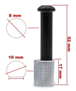 Čep 8/M6x52mm pro stožár MI3