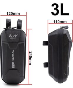 Černá luxusní brašna  se suchým zipem 3L-[Ewheel]