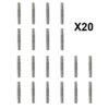 Drážkový čep 35x5 mm z nerezové oceli pro xiaomi - 20 jednotek