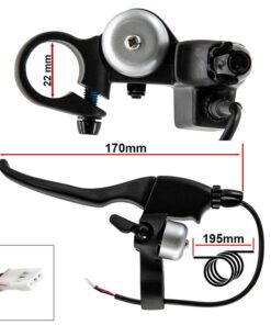 Brzdová páka se senzorem, napínákem a zvonkem L pro Cecotec Outsider / Bongo série A