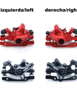 RT002-M02 mechanický brzdový třmen L 70mm červený