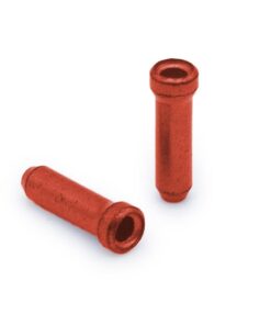 Červená zarážka brzdového lanka - balení 20 kusů