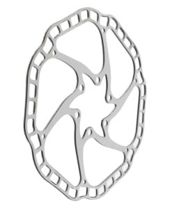 Brzdový kotouč EWD001 160mm 6H stříbrný - 20 kusů