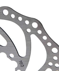 Brzdový kotouč R6.1 160mm 6H stříbrný