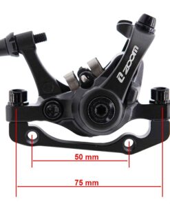 DB680/RT004-M01 mechanický brzdový třmen L 70mm černý [Zoom] - S podporou F160/R140