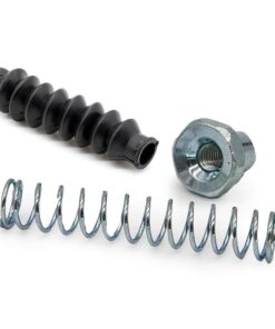 Červený brzdový plášť a lanko 1,80m