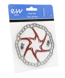 Brzdový kotouč EWD001 160mm 6H červený - 20 kusů