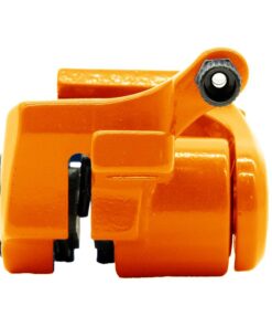 Brzdový třmen RS001-A01 Dual Pad mechanický L 60mm oranžový pro MI3